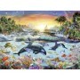 Puzzle Paradisul Delfinilor, 200 Piese Ravensburger - 1
